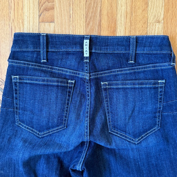 Ariat R.E.A.L. High Rise Fringe Flare Jeans. - Picture 5 of 14